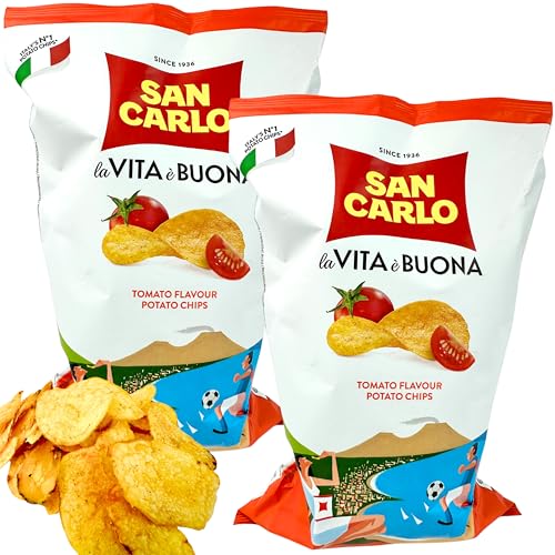 San Carlo Tomato Chips 5.29 oz. 150gPack of 2 Tomato Ketchup...