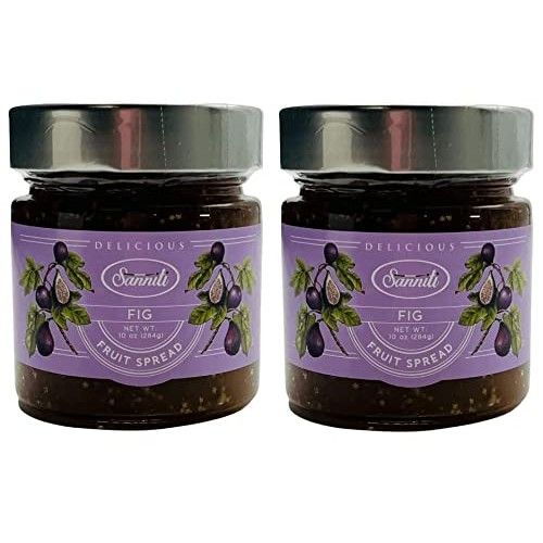 Sanniti Mediterranean Fig Spread, 10 Oz Pack Of 2