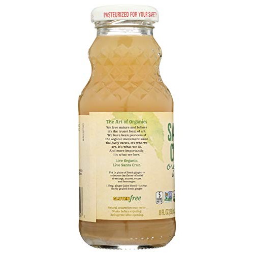 Santa Cruz Organic Ginger Juice Blend, 8 Ounces