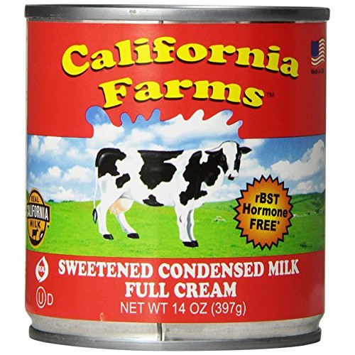 California Farm Sweetened Condensed Milk, 14-Ounce Can Pack Of 8