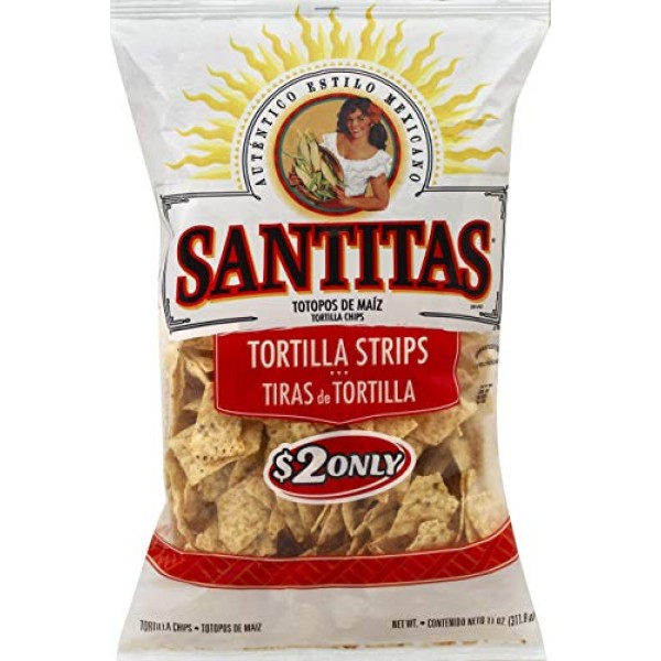 Santitas Original Tortilla Chip Strip 11 Oz - 0028400625811,