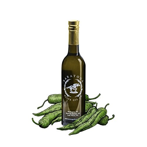 Saratoga Olive Oil Company Baklouti Green Chili Olive Oil 375Ml