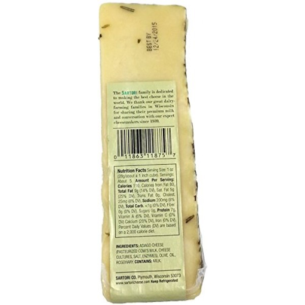 Rosemary And Olive Oil Asiago 4 Pack 