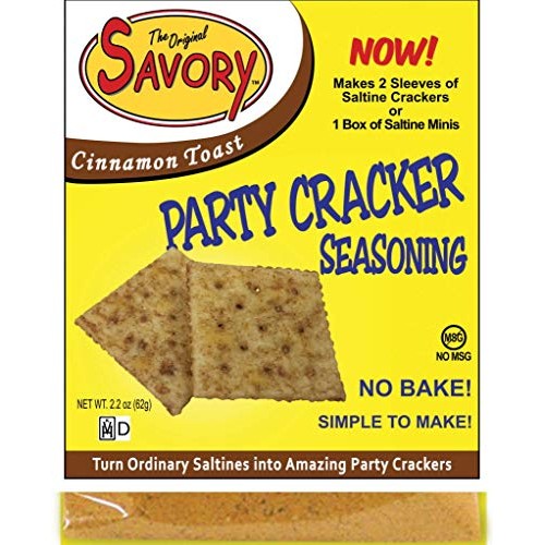 Savory Saltine Seasoning, 2.2 Ounce, Cinnamon Toast, 1 Pack