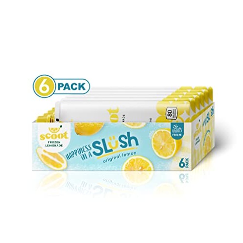 Scoot Frozen Lemonade 6 Pack: Original Lemon 6 - 3.25-ounce shel...