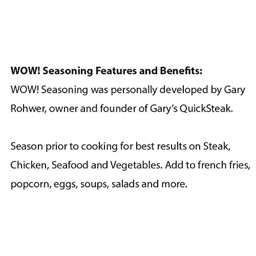 Wow! Seasoning | All-Purpose | Gluten Free | No Msg | Best Meat