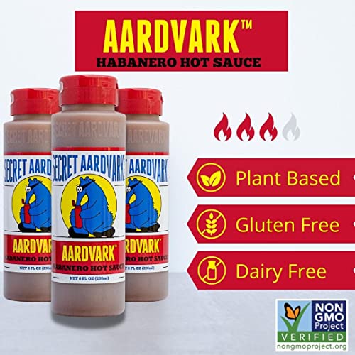 Secret Aardvark Habanero Hot Sauce 8 Fl Oz