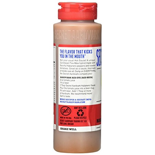 Secret Aardvark Habanero Sauce, Net 8 Fl Oz.