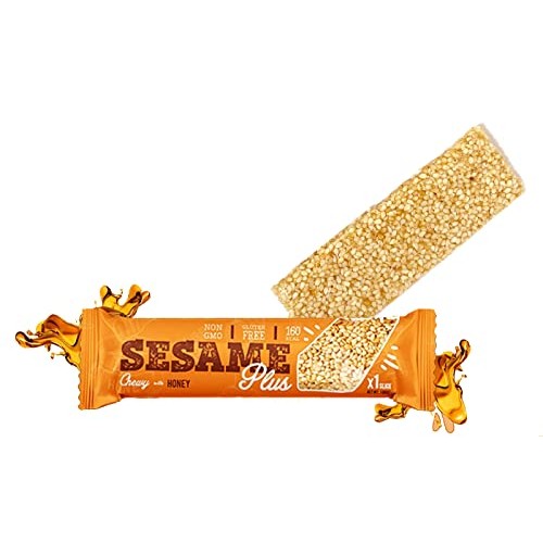 Sesame Plus Honey Sesame Bar – Sweet Snack, Sesame Snack With Ho...