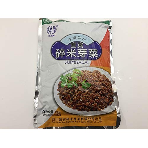 Yi Bin Sui Mi Ya Cai - Yibin Suimiyacai - Dried Vegetable, 8.1Oz