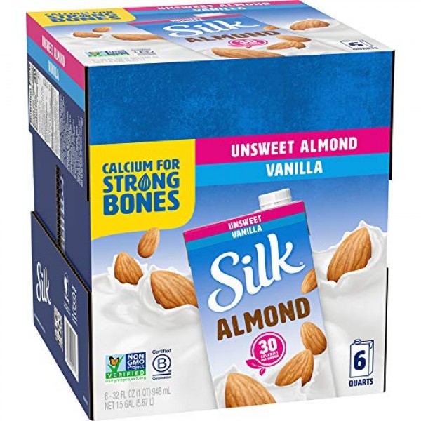 Silk Creamer Almond Vanilla-32 oz