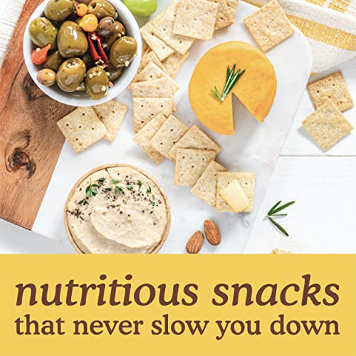 Simple Mills Almond Flour Crackers, Fine Ground Sea Salt Snack P...