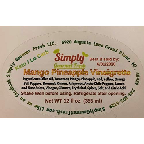 Mango Pineapple Vinaigrette