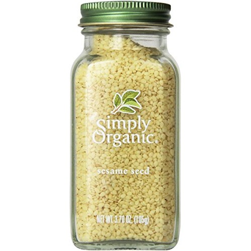 Simply Organic Sesame Seed Whole Certified Organic, 3.7-Ounce Co