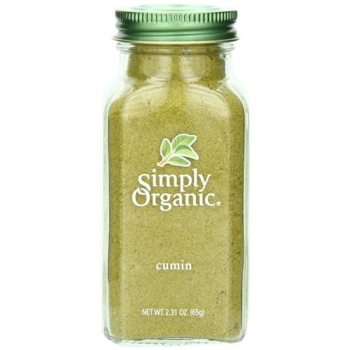 Simply Organic Cumin Seed Ground Certified Organic, 2.31-Ounce C