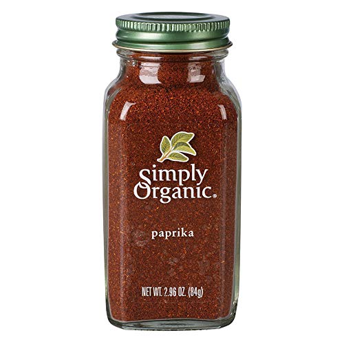 Simply Organic Ground Paprika, Certified Organic | 2.96 Oz | Cap