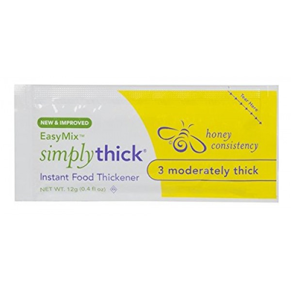 SimplyThick EasyMix, 100 Count of 12g Individual Packets Gel Food  Thickener, 100 count - Harris Teeter