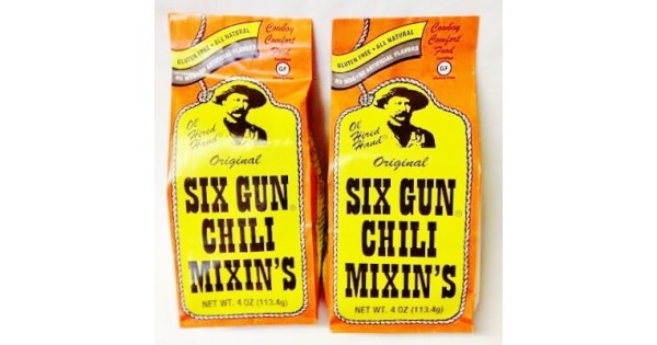 six guns chili mix