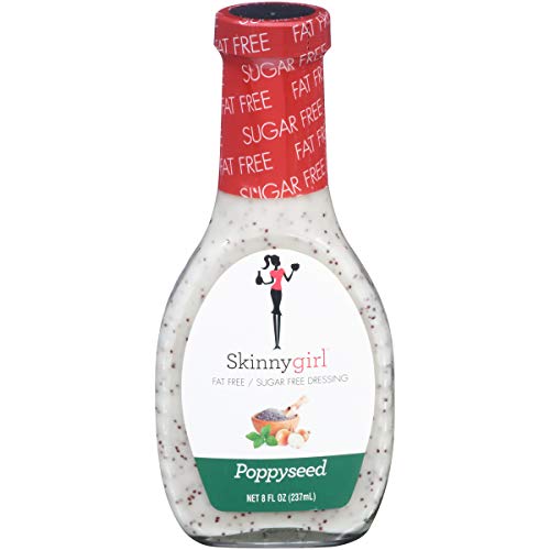 Skinnygirl Salad Dressing, Poppyseed, 8 Ounce Pack Of 12