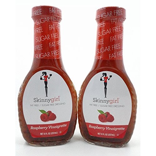 Skinny Girl Raspberry Vinaigrette Dressing, 8 Fl Oz 2 Count