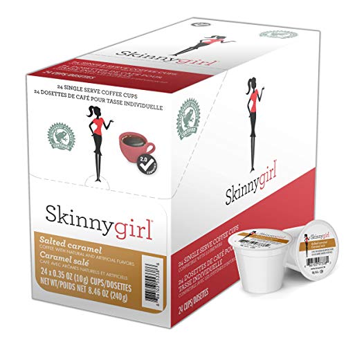 Skinnygirl Flavored Coffee Pods, Salted Caramel Coffee, Single S...