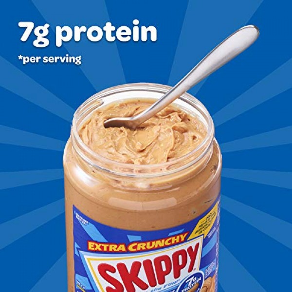 Skippy Peanut Butter, Super Chunk, Extra Crunchy - 64 oz