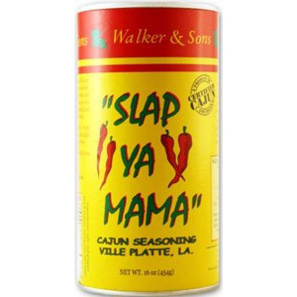 Slap Ya Mama Louisiana Style Cajun Seasoning, Hot Blend, MSG-Free