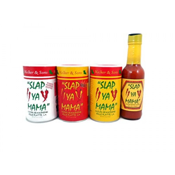 Buy Slap Ya Mama Hot Cajun Seasoning Online – The Flaming Hoop Chilies