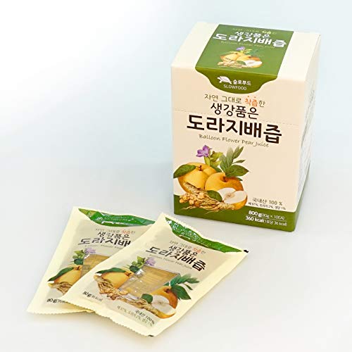 SLOWFOOD Premium Real Korean Pear, Balloon Flower Root, & Ginger...