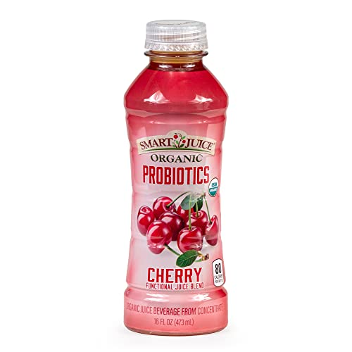 Smart Juice Organic Cherry Probiotic Juice Beverage - 16 fl oz ...