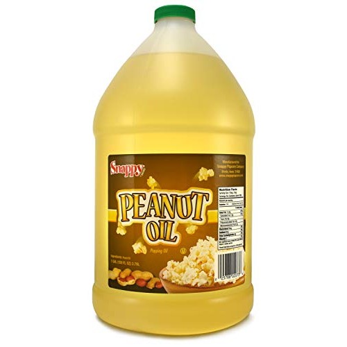 Snappy Popcorn 1 Gallon Snappy Pure Peanut Oil No Color Added, 1