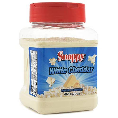 Snappy White Cheddar Cheese Popcorn Seasoning, 12 Oz