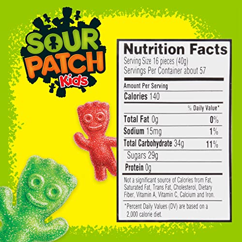 Sour Patch Kids Soft &Amp; Chewy Bulk Candy - 5 Pound Bag - For Holi