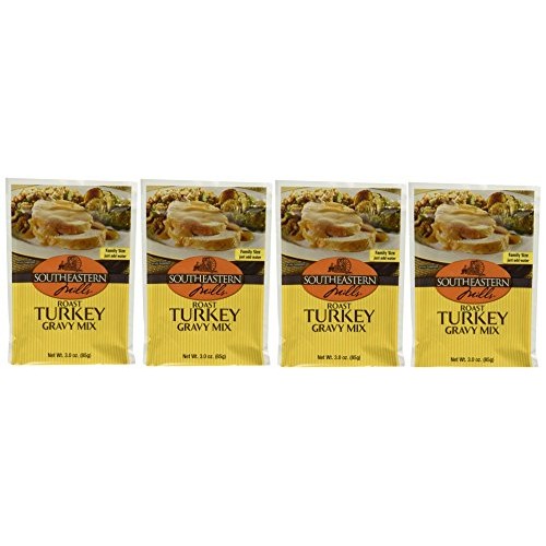 Southeastern Mills Roast Turkey Gravy Mix, 3 Oz. Package Pack O