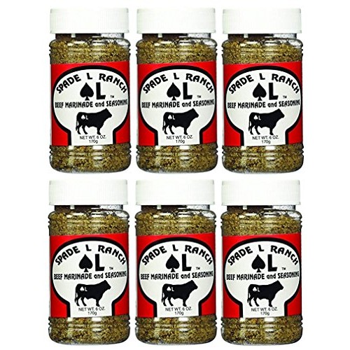 Spade L Ranch Beef Marinade And Seasoning 6 Oz. Pack Of 6