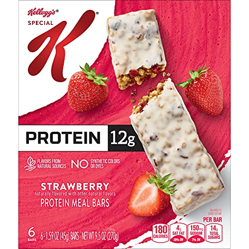 Special K Protein Meal Bars, Strawberry, 9.5 Ounce 6 Count