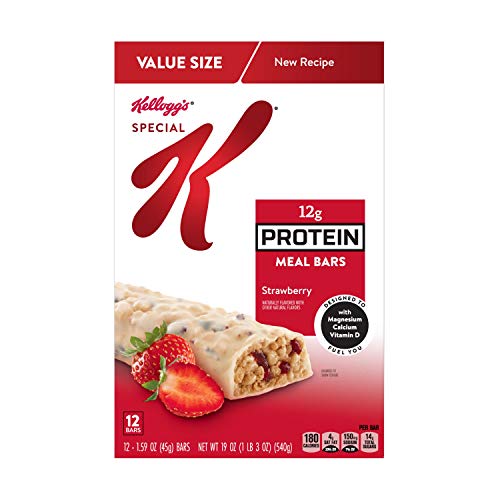 Special K Protein Meal Bars, Strawberry, Value Pack, 19 Oz 12 C