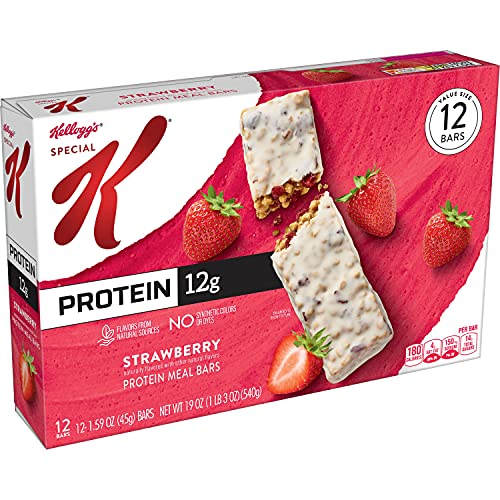 Special K Protein Meal Bars, Strawberry, Value Pack, 19 Oz 12 C