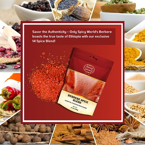 Spicy World Berbere Spice Blend | Authentic Ethiopian Seasoning ...