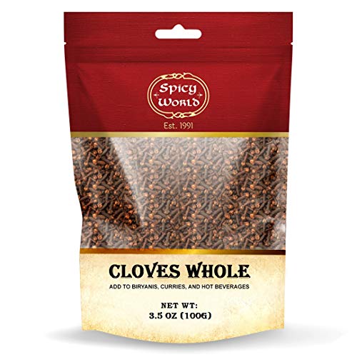 Whole Cloves 3.5 Oz Bag - Great For Foods, Tea, Pomander Balls,