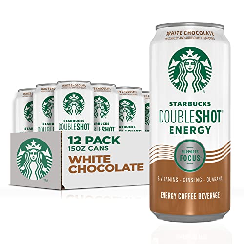 Starbucks, Doubleshot Energy Drink, White Chocolate, 15 Fl Oz P