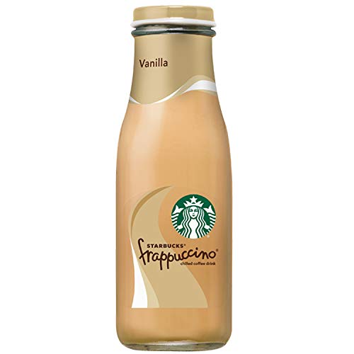 Starbucks Frappuccino, Vanilla, Glass Bottles, 9.5 Fl Oz 15 Count