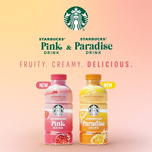 Starbucks Paradise Drink, Pineapple Passionfruit with Coconut Mi...