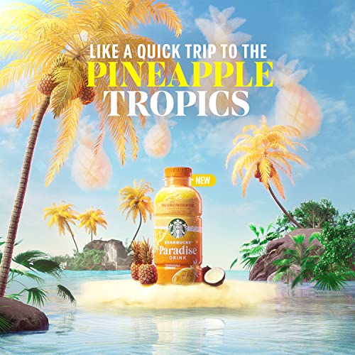 Starbucks Paradise Drink, Pineapple Passionfruit with Coconut Mi...