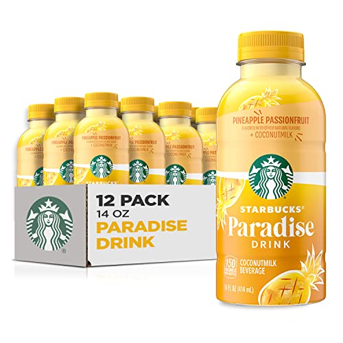 Starbucks Paradise Drink, Pineapple Passionfruit with Coconut Mi...