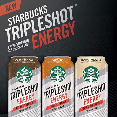 Starbucks Tripleshot Energy Extra Strength, Caramel, 15Oz Cans