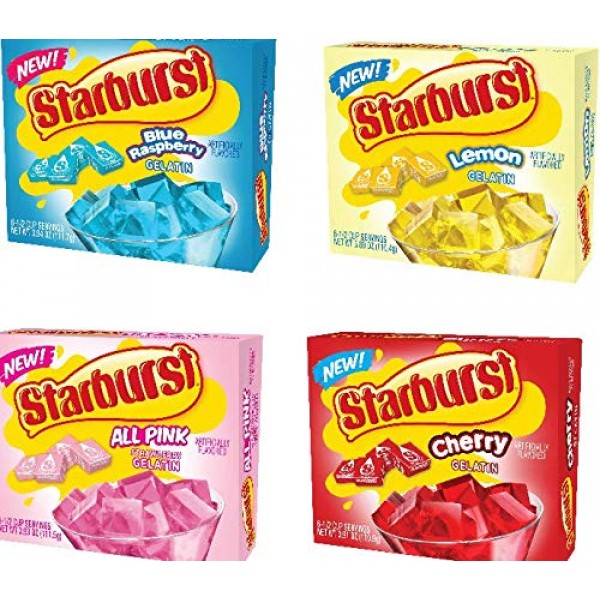 starburst jello flavors