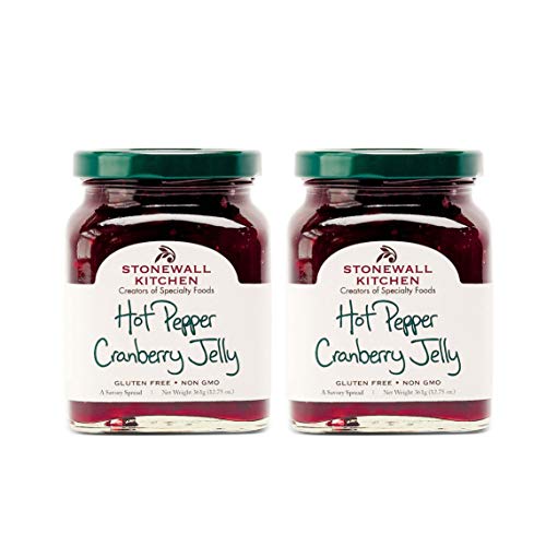 Stonewall Kitchen Hot Pepper Cranberry Jelly, 12.75 Oz. Pack Of 2