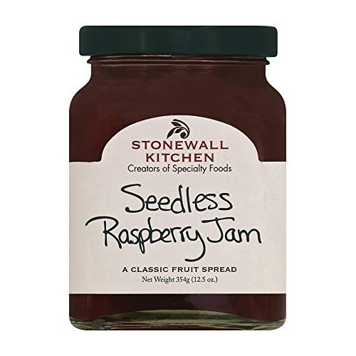 Stonewall Kitchen Jam, Seedless Raspberry, 12.5 Ounce