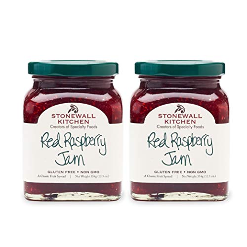 Stonewall Kitchen Red Raspberry Jam, 12.5 Ounce Pack Of 2